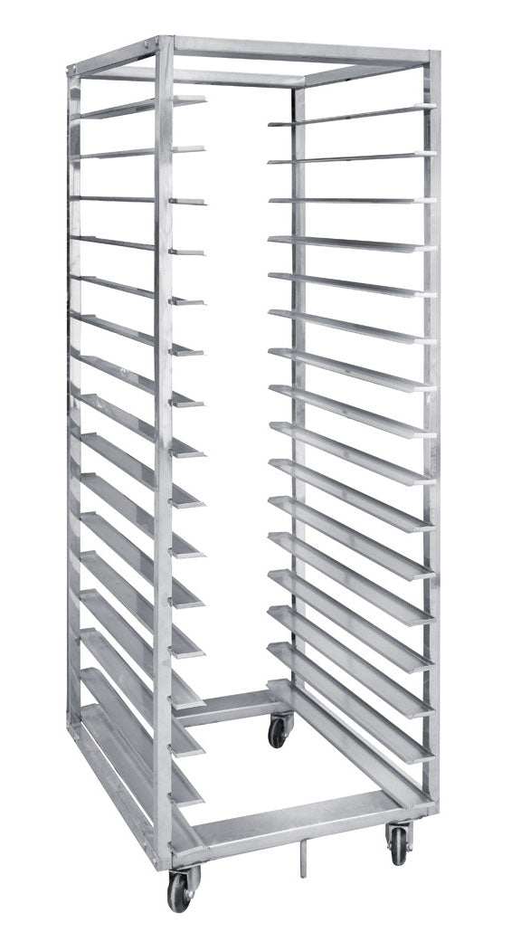 Stainless Steel 17 Shelves Cooling Rack Trolley