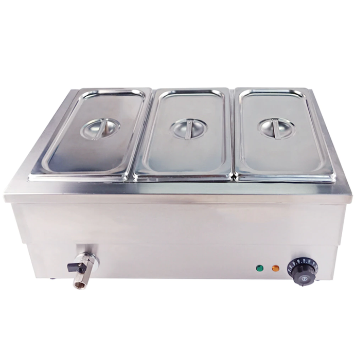 Electric Bain Marie Countertop (3pcs)