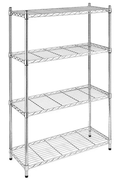 Epoxy Coated Wire Shelving 4 Grill Layers