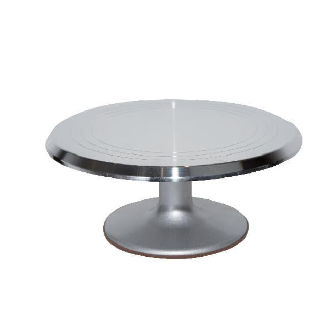 Revolving Cake Stand AL Alloy (Ø309*132mm)