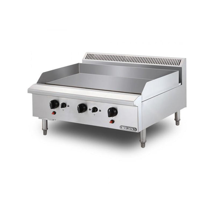 Stainless Steel Gas Griddle (Countertop / 3 burner)