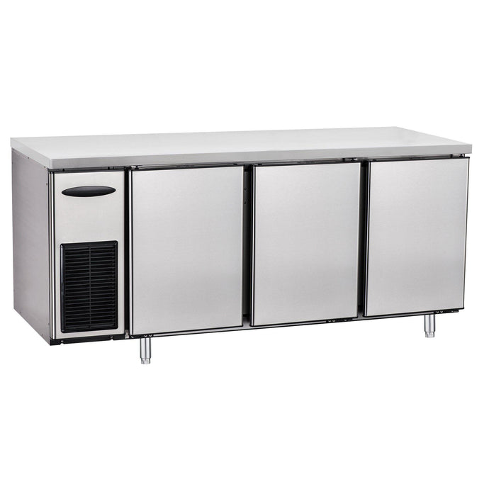 Undercounter Stainless Freezer (3 Door)